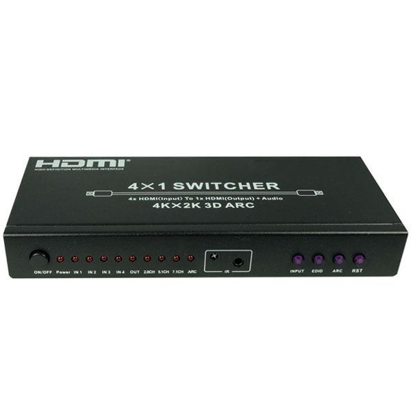 سوئیچ 4 به 1 HDMI مدل FARANET FN-S241A